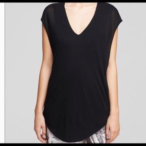 Helmet Lang Slack Twist Back Tank